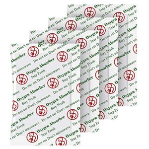 wvacfre 50cc(200packets) oxygen absorbers packets for food,food grade oxygen absorbers for food storage.