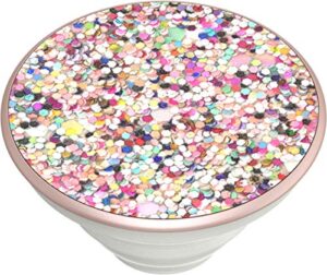 popsockets poptop (top only. base sold separately) swappable top for popgrip bases, popgrip slide, otter+pop & popwallet+ - sparkle spring multi