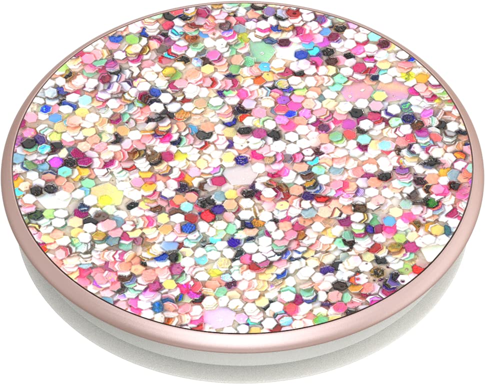 PopSockets PopTop (Top only. Base Sold Separately) Swappable Top for PopGrip Bases, PopGrip Slide, Otter+Pop & PopWallet+ - Sparkle Spring Multi