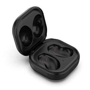 wired charging case compatible for samsung galaxy buds live, charger case dock station for galaxy buds live sm-r180 (black)
