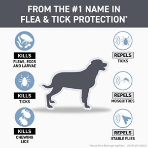 FRONTLINE® Shield for Dogs 3-in-1 Flea and Tick Treatment (Large Dog, 41-80 lbs.) 3 Doses (Purple Box)