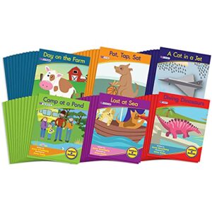 Junior Learning Letters and Sounds Set 1 Fiction Boxed Set, Multi