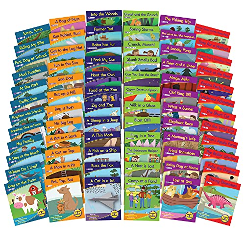 Junior Learning Letters and Sounds Set 1 Fiction Boxed Set, Multi