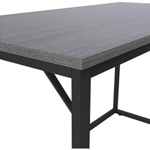 Lorell SOHO Modern Writing Desk, Gray