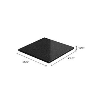 NewAge Products Home Granite Countertop, 24" Ext, Black Galaxy