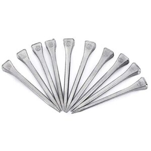 250Pcs Hoof Nail, Elasticity Steel Horseshoe Firmly Tool, Horseshoe Horseshoe Nail for Horse Tool Horse