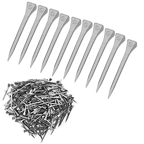 250Pcs Hoof Nail, Elasticity Steel Horseshoe Firmly Tool, Horseshoe Horseshoe Nail for Horse Tool Horse