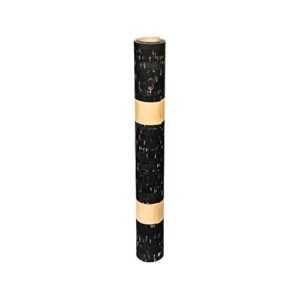 brother cacorkbk scanncut rolled cork fabric black and gold fleck pattern