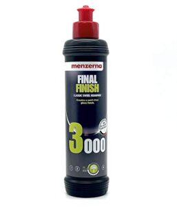 menzerna ff3000 final finish 3000, 8 oz. classic high-gloss polish for a brilliant finish