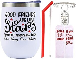 birthday gifts for friends,birthday gifts for friends female,christmas gifts,good friends are like stars gifts,gifts for female friends,best friend tumbler,friendship mug,birthday present for friends