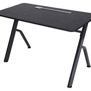 ApexDesk 47" Computer Desk, Modern Simple Style Desk for Home Office, Study Student Writing Desk - Black