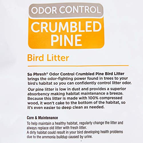 So Phresh Odor Control Crumbled Pine Bird Litter, 10 lbs.