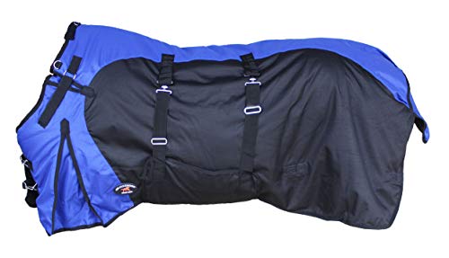 CHALLENGER 76" 1200D Horse Turnout Waterproof Heavy Weight Winter Blanket 5EE20RB