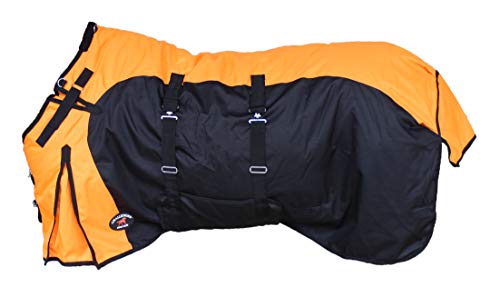 CHALLENGER 72" 1200D Horse Turnout Waterproof Heavy Weight Winter Blanket 5EE20OR