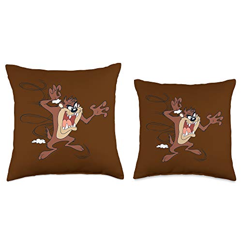 Looney Tunes Tazmanian Devil Throw Pillow, 18x18, Multicolor