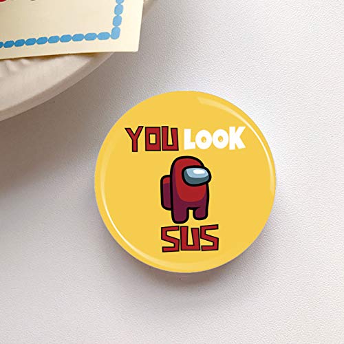 STSNano for Cell Phone Hand Holder,Cartoon Kawaii Cute Fun Cool Funny Fashion for Girls Boys Women, Phone Back Ring Finger Holder Stand for iPhone/Android Phone/Samsung/LG/Motorola(Amonus-3 Packs)