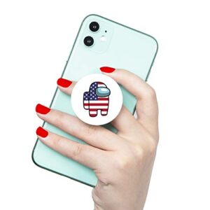 STSNano for Cell Phone Hand Holder,Cartoon Kawaii Cute Fun Cool Funny Fashion for Girls Boys Women, Phone Back Ring Finger Holder Stand for iPhone/Android Phone/Samsung/LG/Motorola(Amonus-3 Packs)