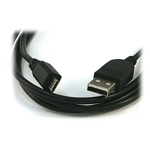Synergy Digital Camera USB Cable, Compatible with Kodak PRINTOMATIC Instant Digital Camera, 3 Ft. MicroUSB to USB (2.0) Data USB Cable