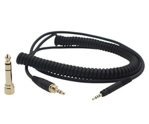 mqdith replacement audio cable compatible with sennheiser hd598 / hd558 / hd518 / hd598 cs / hd599 / hd569 / hd579 headphones