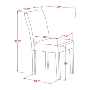 East West Furniture X727AB747-9, Large