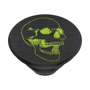 popsockets poptop (top only. base sold separately) swappable top for popgrip bases, popgrip slide, otter+pop & popwallet+ - lenticular skull
