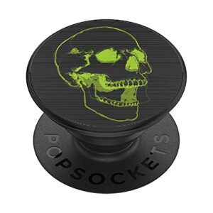 PopSockets PopTop (Top only. Base Sold Separately) Swappable Top for PopGrip Bases, PopGrip Slide, Otter+Pop & PopWallet+ - Lenticular Skull