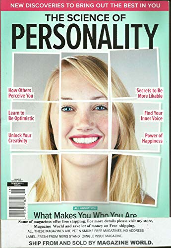 THE SCIENCE PERSONALITY MAGAZINE, WHAT MAKES YOU WHO YOU ARE ISSUE, 2020