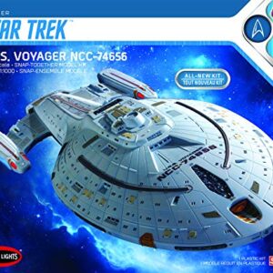 Round 2 Polar Lights Star Trek U.S.S. Voyager (Snap) 2T 1:1000 Scale Model Kit (POL980M)