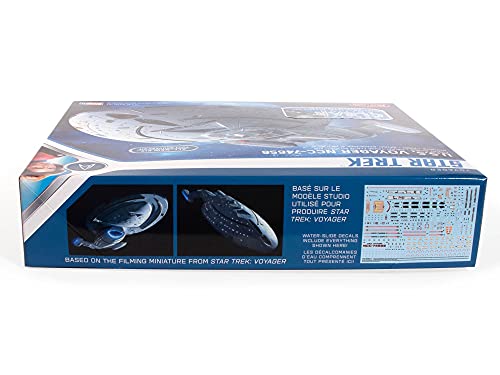 Round 2 Polar Lights Star Trek U.S.S. Voyager (Snap) 2T 1:1000 Scale Model Kit (POL980M)