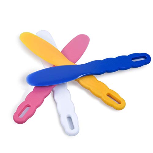 3Pcs Flexible Rubber Mixing Bowls,Dental Rubber Plastic Spatulas for Alginate and Plaster Materials