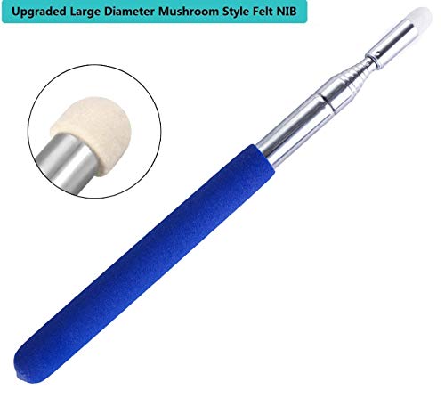 Pointer Sticks,Extendable Pointer,Hand Pointer for Classroom?Classroom Pointer for Teacher?Telescopic Teacher Pointer Retractable Pointer Hand Pointer for Kids Whiteboard Pointer (Blue)