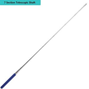 Pointer Sticks,Extendable Pointer,Hand Pointer for Classroom?Classroom Pointer for Teacher?Telescopic Teacher Pointer Retractable Pointer Hand Pointer for Kids Whiteboard Pointer (Blue)