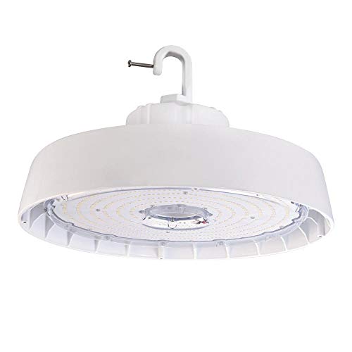 Metalux 14 in. Round 600-Watt Equivalent Integrated LED White High Bay Light (HBRLD2440R)