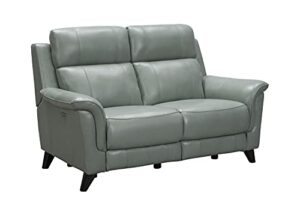 barcalounger kester power reclining loveseat w/power head rests, lorenzo mint