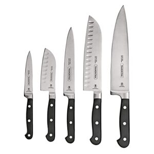 Tramontina Knife Set with Block Forged 5 Pc, 80008/561DS