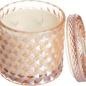 SOI Company SOI 15 oz. Alluring Amber Jar One Size Scented-Candles, White