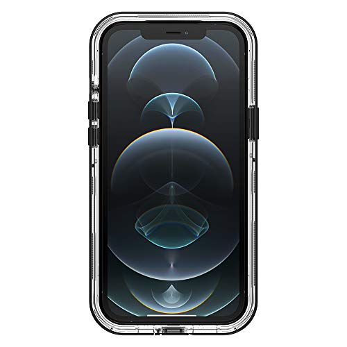 LifeProof Next Series Case for iPhone 12 Pro Max - Black Crystal (Clear/Black)