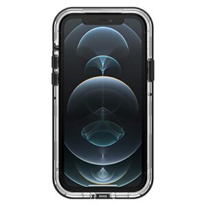 LifeProof NEXT SERIES Case for iPhone 12 & iPhone 12 Pro - BLACK CRYSTAL (CLEAR/BLACK)