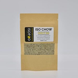 isopod depot iso chow variety mix blend 1.5 oz - premium isopod food, isopod treat, springtail food
