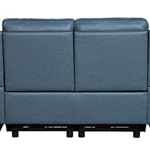 Barcalounger Kester Power Reclining Loveseat w/Power Head Rests, Masen Bluegray