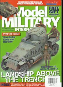 model military international magazine, landship above the trenches january, 2019
