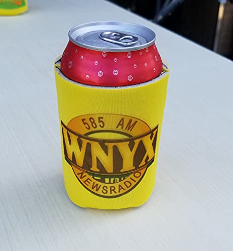 News Radio WNYX Yellow Kuzie drink insulator