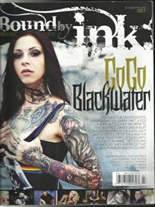 bound by ink magazine,go go black water issue, 2013# 2 acceptable condition