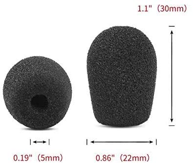 YunYiYi Replacement Earpads Cups Cushion Compatible with BlueParrott B450-XT B450 XT Noise Canceling Bluetooth Headset Cover Repair Parts (B450XT Earpads + Microphone Foam)