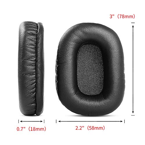 YunYiYi Replacement Earpads Cups Cushion Compatible with BlueParrott B450-XT B450 XT Noise Canceling Bluetooth Headset Cover Repair Parts (B450XT Earpads + Microphone Foam)