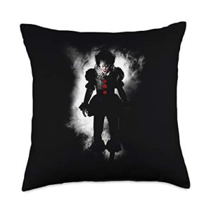 pennywise it floater throw pillow, 18x18, multicolor