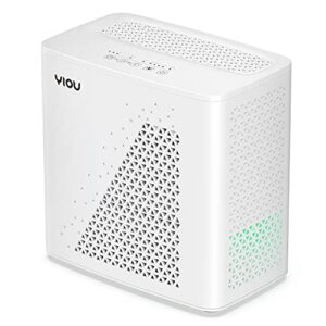 yiou air purifier for home large room up to 547 ft², h13 true hepa air filter 20db air cleaner odor eliminator for allergies smoke dust pollen, white