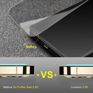 Mothca 2 Pack Matte Glass Screen Protector for iPhone 12 Pro Max Anti-Glare & Anti-Fingerprint Tempered Glass Clear Film Case Friendly Bubble Free for iPhone 12 Pro Max 6.7-inch (2020)-Smooth as Silk