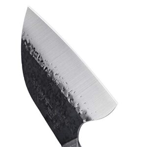 Lwlee Hand Forged Kitchen Chef Knife in High Meat Cleaver Butcher Knife Vegetable Cutter