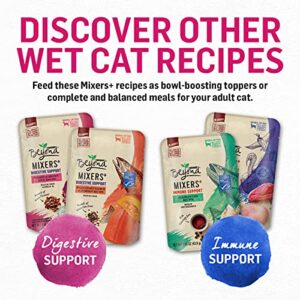 Purina Beyond Natural, Limited Ingredient Wet Cat Food Complement Variety Pack, Mixers+ Digestive Support - (2 Packs of 8) 1.55 Oz. Pouches